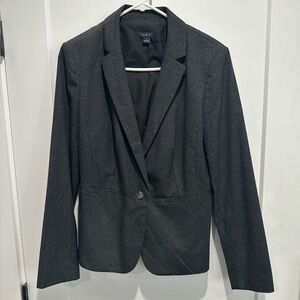 Ann Taylor Charcoal Gray Blazer